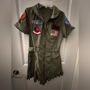 Top Gun Flight Dress Costume